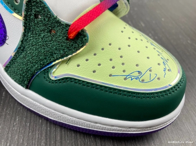 Rep FD9665-351 Retro Jordan 1 Low Doernbecher (2023) OG 0708